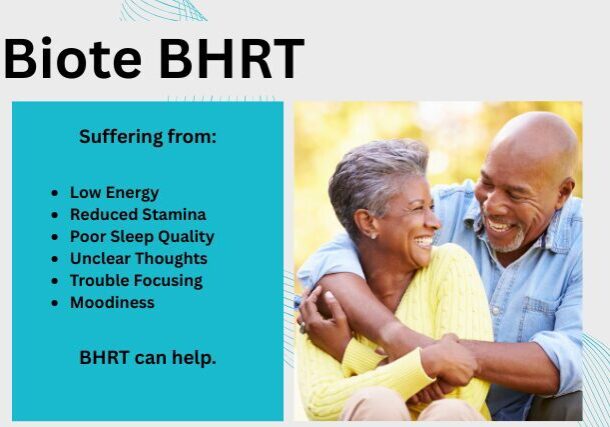 Symptom that can be treated with bioidentical hormone replacement therapy are listed.
